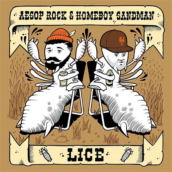 Cover for Aesop Rock · Lice (Aesop Rock &amp; Homeboy Sandman) (12&quot;) [EP edition] (2022)