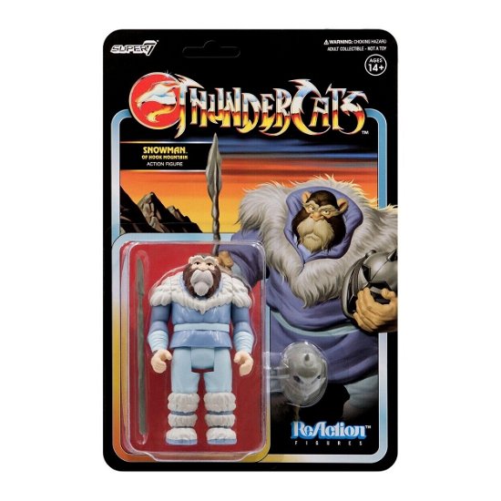 Thundercats - Thundercats Reaction Figure Wave 2 - Snowman Of Hook Mountain (Merchandise Collectible - Thundercats - Merchandise - SUPER 7 - 0840049809918 - April 25, 2022