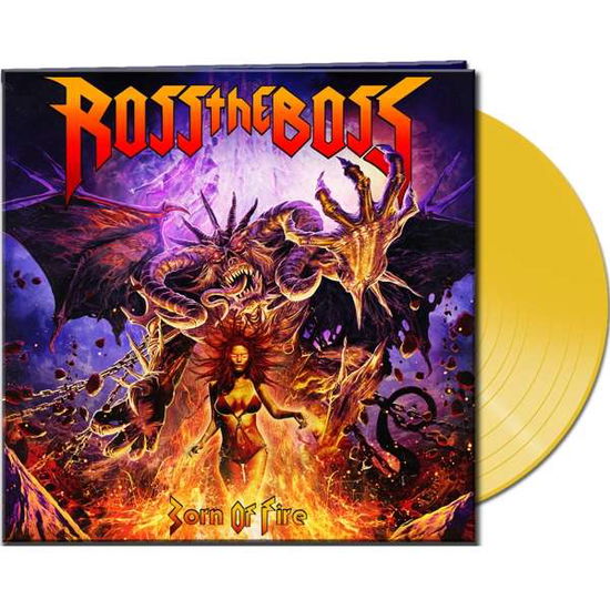 Born of Fire (Trans Yellow Vinyl) - Ross the Boss - Musiikki - AFM RECORDS - 0884860307918 - perjantai 27. maaliskuuta 2020