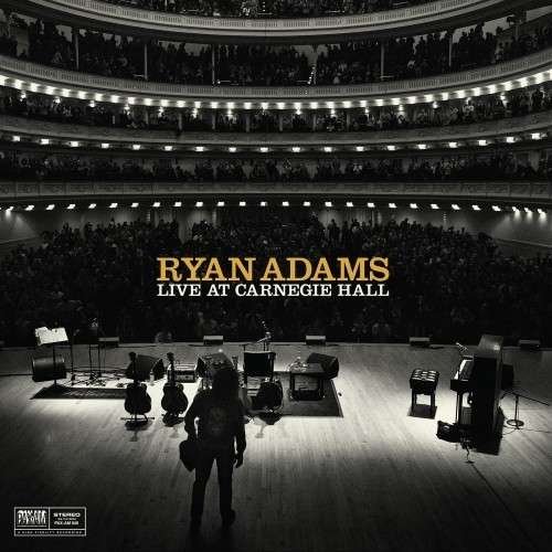 Cover for Ryan Adams · Ten Songs From Live At Carnegie Hall [Vinyl] (LP) (2015)