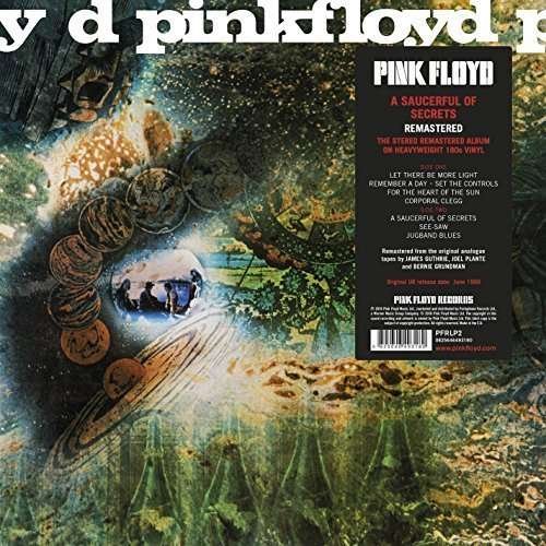 Cover for Pink Floyd · A Saucerful of Secrets (LP) [180 gram edition] (2016)