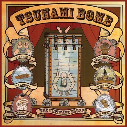 Cover for Tsunami Bomb · The Ultimate Escape (gold) (LP) [Coloured edition] (2021)