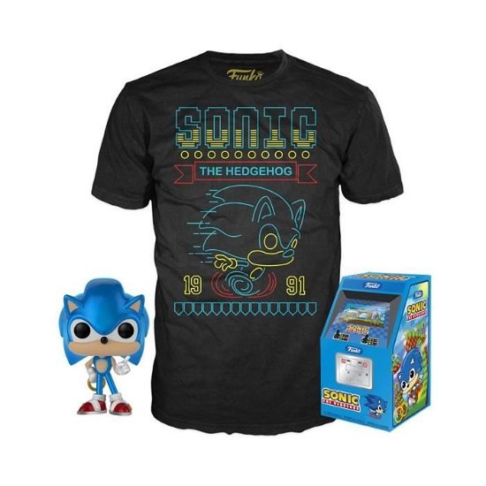 Cover for Sonic · SONIC - Pocket POP - Sonic + Kid Tee (Toys) [size L]
