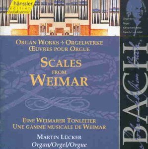 Cover for Martin Lücker · BACH: Eine Weimarer Tonleiter (CD) (1999)