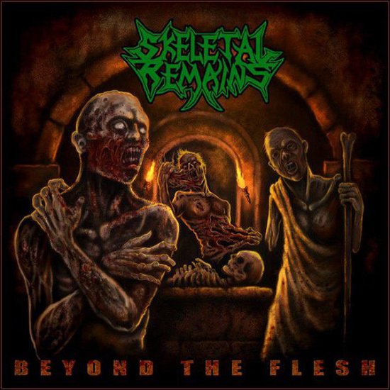 Cover for Skeletal Remains · Beyond the Flesh (LP) [Limited edition] (2012)