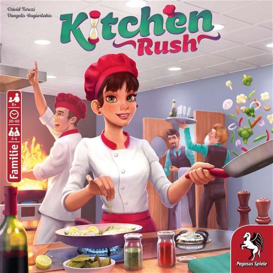 Cover for Pegasus Spiele · Kitchen Rush (Spiel).51223G (Bog)