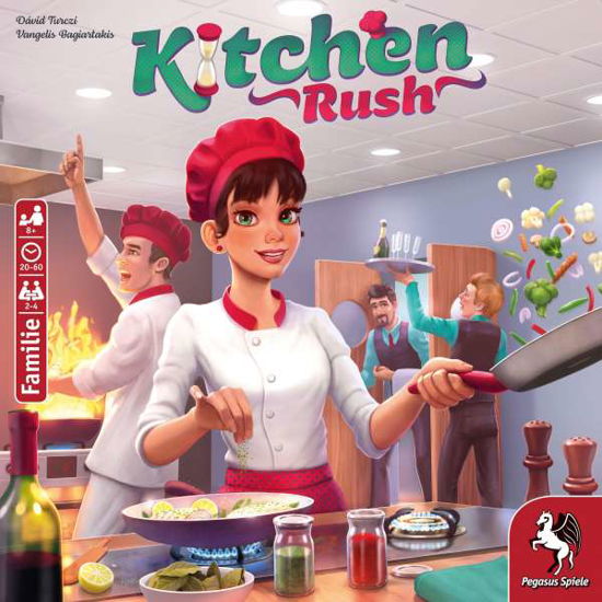 Cover for Pegasus Spiele · Kitchen Rush (Spiel).51223G (Bok)
