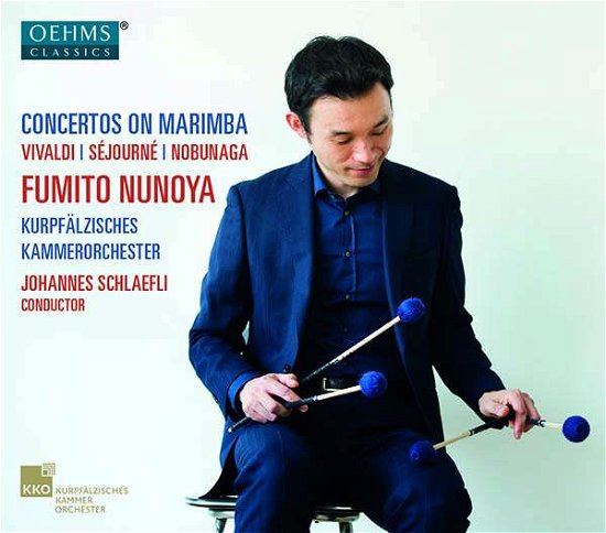 Cover for Nunoya / Kurpfalzisches Ko · Concertos On Marimba (CD) (2019)
