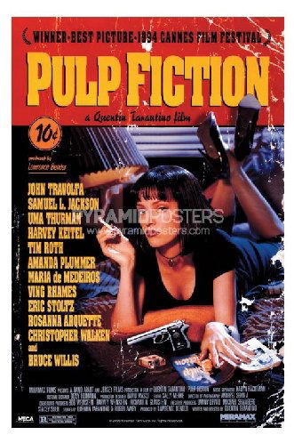 Pulp Fiction - Cover (poster Maxi 61x915 Cm) - Pulp Fiction - Merchandise - Pyramid Posters - 5050574307918 - February 7, 2019