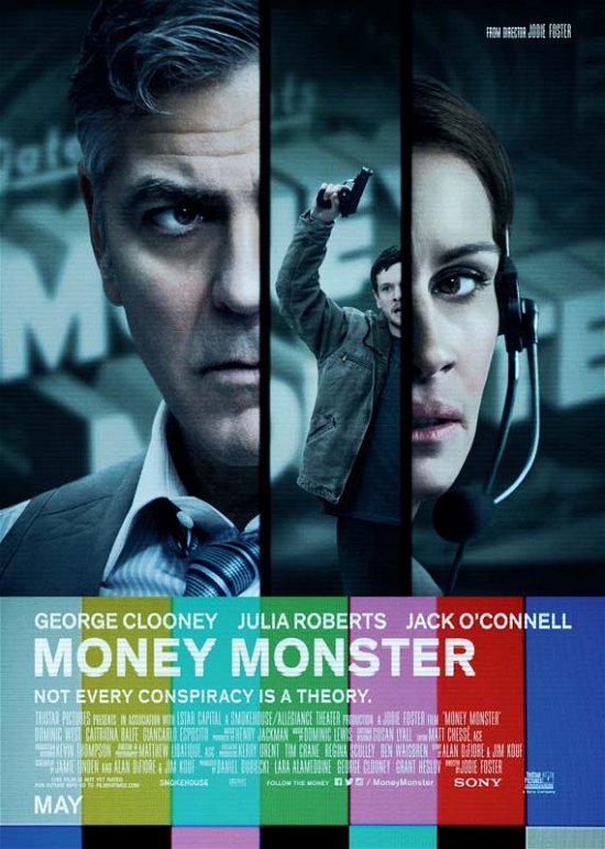 Cover for George Clooney / Julia Roberts / Jack O'Connell · Money Monster (DVD) (2016)