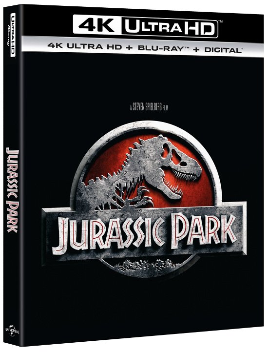 Cover for Richard Attenborough,laura Dern,jeff Goldblum,samuel L. Jackson,sam Neill,john Williams · Jurassic Park (4k Uhd+blu-ray) (Blu-ray) (2018)