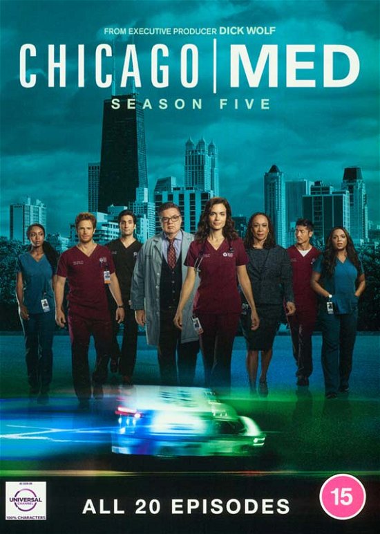 Cover for Chicago med S5 DVD · Chicago Med Season 5 (DVD) (2020)