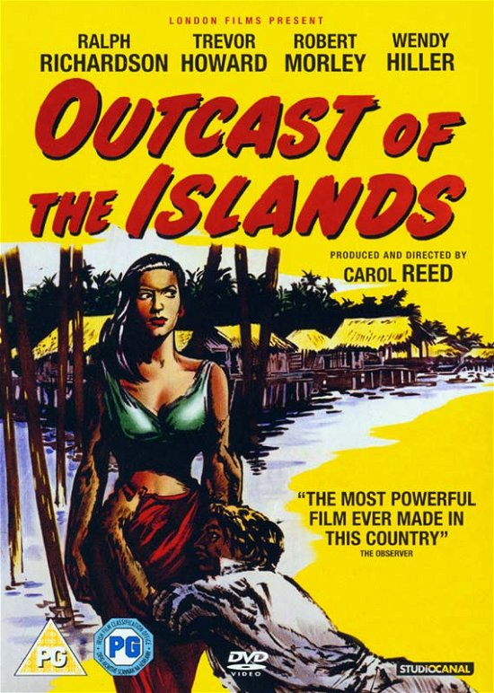 Cover for Carol Reed · Outcast Of The Islands (DVD) (2012)