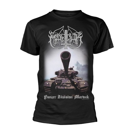 Cover for Marduk · T/S Panzer Division 20th Annversary (T-shirt) [size L] [Black edition] (2020)