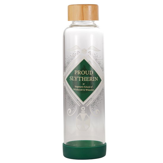 Cover for Harry Potter: Half Moon Bay · Proud Slytherin (Water Bottle Glass 500 Ml / Bottiglia Vetro) (MERCH)