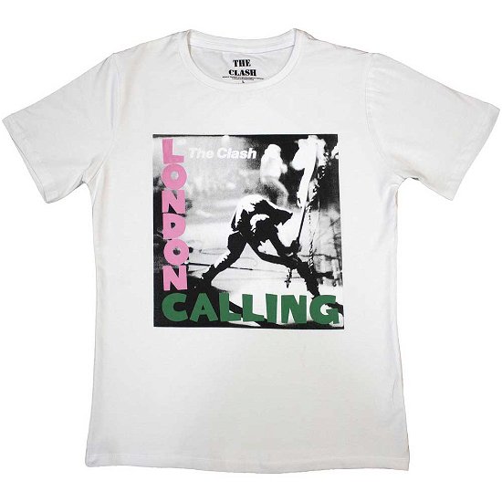 The Clash Ladies T-Shirt: London Calling - Clash - The - Gadżety -  - 5056737214918 - 