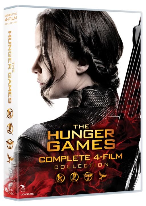 Cover for Jennifer Lawrence · The Hunger Games - Complete 4-Film Collection (DVD) (2016)