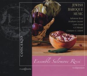 Cover for Ensemble Salomone Rossi · Jewish Baroque Music Concerto Klassisk (CD) (2012)