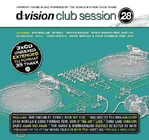 Cover for Club Session 28 · Club Session 28-d:vision (CD) (2012)