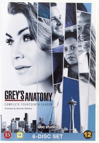 Grey's Anatomy - Season 14 - Greys Hvide Verden - Películas -  - 8717418532918 - 22 de octubre de 2018