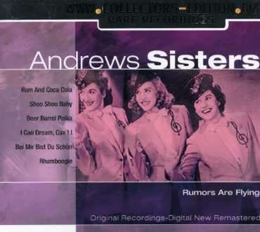 Cover for Andrews Sisters · Collectors Edition Andrews (CD) (2006)