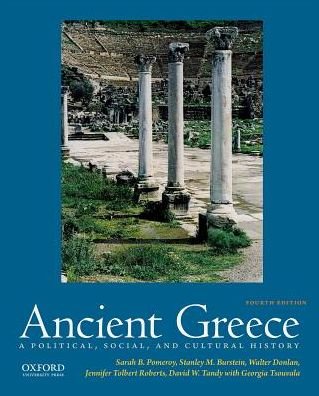 Cover for Sarah B. Pomeroy · Ancient Greece A Political, Social, and Cultural History (Book) (2017)