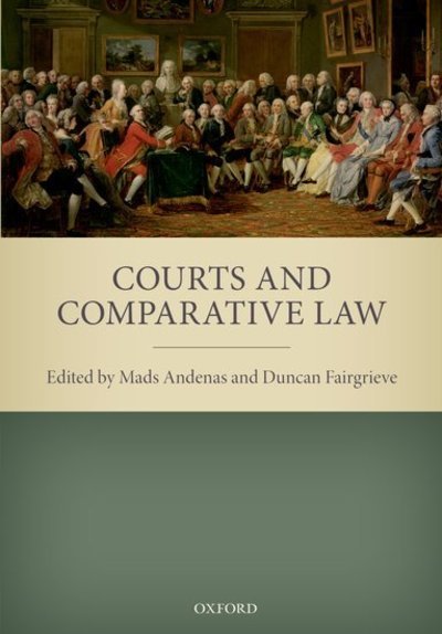 Cover for Courts and Comparative Law (Paperback Book) (2019)