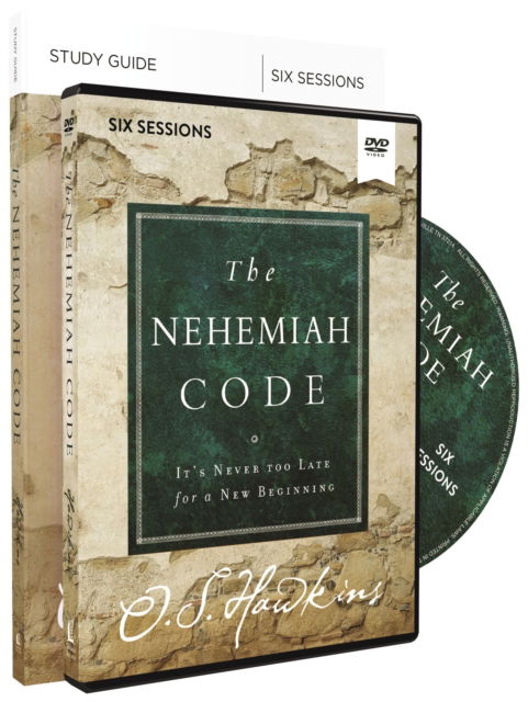 Cover for O. S. Hawkins · The Nehemiah Code Study Guide with DVD: It's Never Too Late for a New Beginning (Paperback Book) (2019)