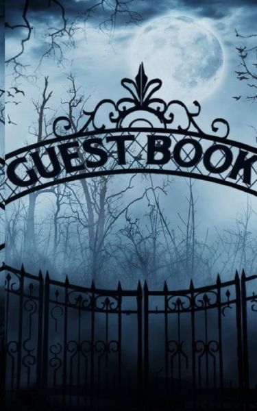 Cover for Sir Michael Huhn · Halloween Haunted Graveyard Guest Book (Paperback Book) (2019)