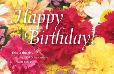 Cover for Abingdon Press · Happy Birthday Bouquet Postcard (Pkg of 25) (Postcard) (2008)