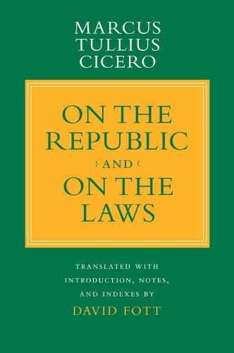 "On the Republic" and "On the Laws" - Agora Editions - Marcus Tullius Cicero - Books - Cornell University Press - 9780801478918 - December 31, 2013