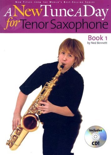 Cover for John Blackwell · A New Tune a Day - Tenor Saxophone, Book 1 (Lydbok (CD)) (2006)