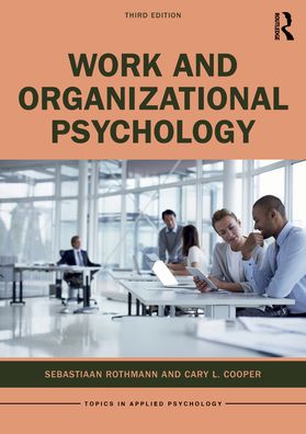 Cover for Rothmann, Sebastiaan (North-West University, Vanderbijlpark, South Africa) · Work and Organizational Psychology - Topics in Applied Psychology (Paperback Book) (2022)