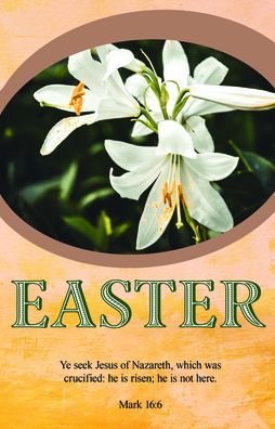 Cover for Broadman Church Supplies Staff · Ye Seek Jesus Bulletin (Pkg 100) Easter (Paperback Book) (2022)