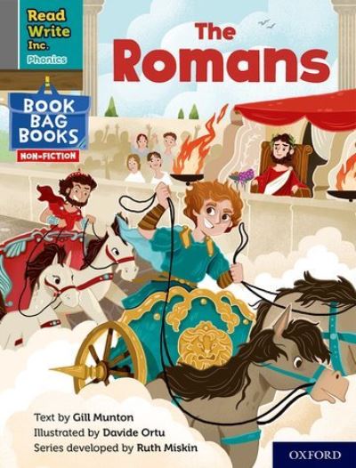 Cover for Gill Munton · Read Write Inc. Phonics: The Romans (Grey Set 7 NF Book Bag Book 2) - Read Write Inc. Phonics (Paperback Book) (2022)