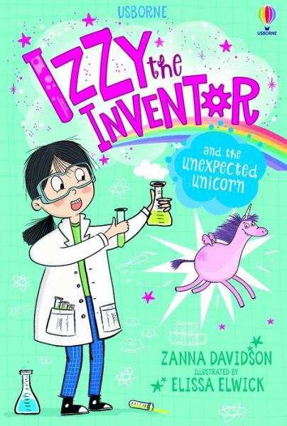 Cover for Zanna Davidson · Izzy the Inventor and the Unexpected Unicorn: A beginner reader book for children. - Izzy the Inventor (Pocketbok) (2023)