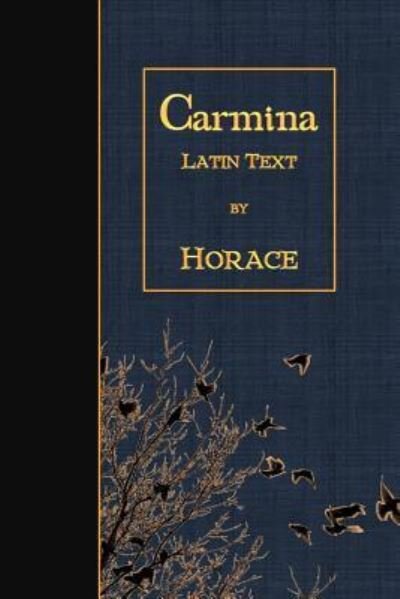 Cover for Horace · Carmina (Pocketbok) (2016)