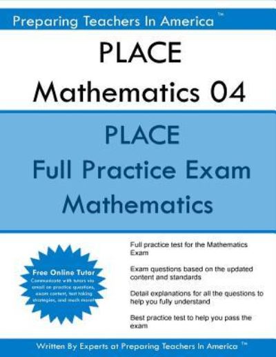 Cover for Preparing Teachers in America · PLACE Mathematics 04 (Paperback Book) (2016)