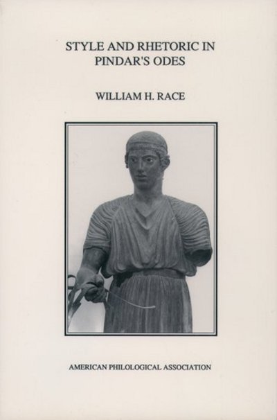 Cover for William H. Race · Style and Rhetoric in Pindar's Odes - Society for Classical Studies American Classical Studies (Paperback Book) (1990)