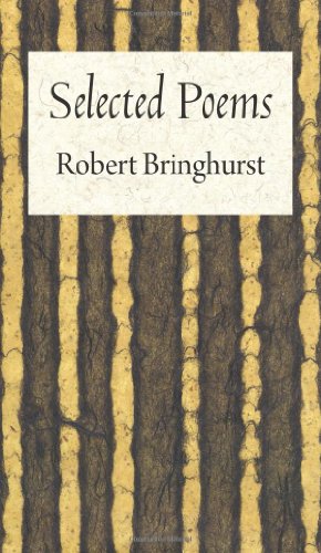 Cover for Robert Bringhurst · Selected Poems (Paperback Book) (2012)