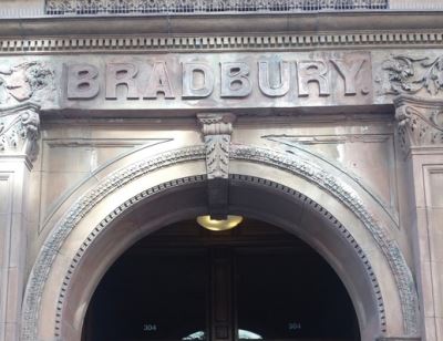 Cover for Sandy Bleifer · The Bradbury Building (Paperback Book) (2019)