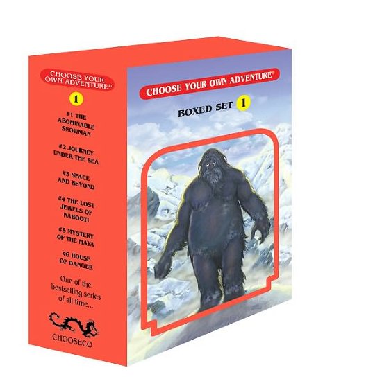 Cover for R. A. Montgomery · The Abominable Snowman / Journey Under the Sea / Space and Beyond / the Lost Jewels of Nabooti / Mystery of the Maya / House of Danger (Choose Your Own Adventure 1-6) (Box Set 1) (Paperback Book) [Slp edition] (2011)