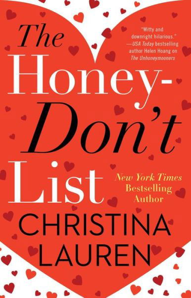 Cover for Christina Lauren · The Honey-Don't List (Paperback Bog) (2020)