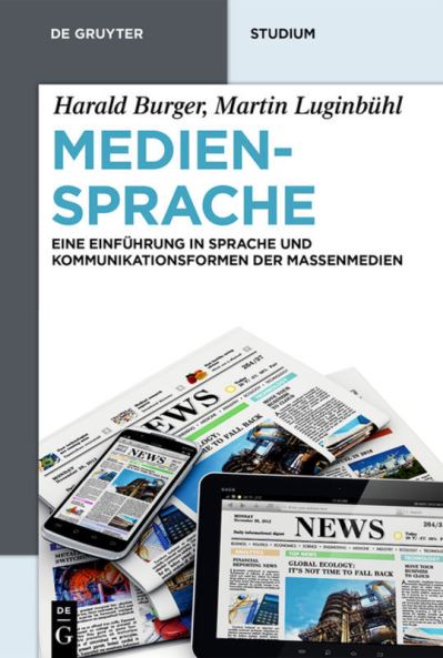 Cover for Burger · Mediensprache (Book) (2014)