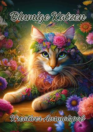 Cover for Ela ArtJoy · Blumige Katzen (Book) (2024)