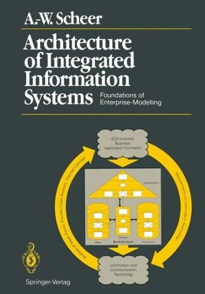 Cover for August-Wilhelm Scheer · Architecture of Integrated Information Systems: Foundations of Enterprise Modelling (Paperback Book) [Softcover reprint of the original 1st ed. 1992 edition] (2012)
