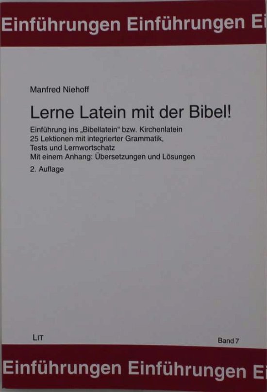 Lerne Latein mit der Bibel! 2., - Niehoff - Kirjat -  - 9783643145918 - 