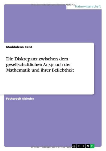 Die Diskrepanz zwischen dem gesell - Kent - Bøker - GRIN Verlag - 9783656354918 - 21. januar 2013