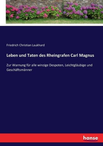 Cover for Laukhard · Leben und Taten des Rheingrafe (Bok) (2016)