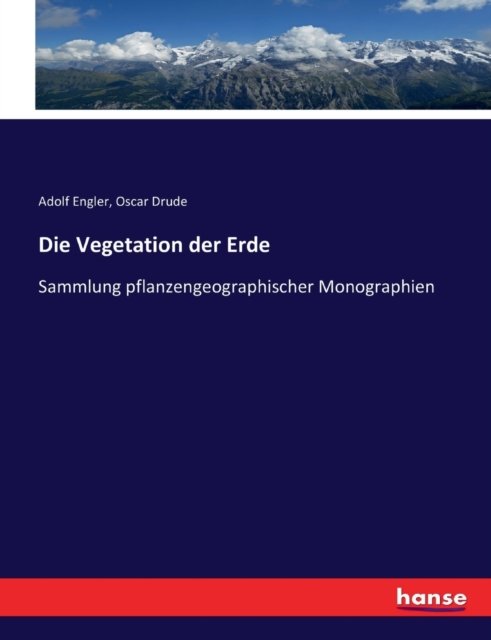 Cover for Engler · Die Vegetation der Erde (Bok) (2017)